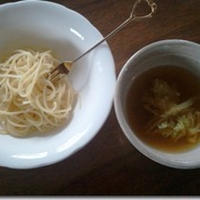 糖質制限以外～おでん汁でカレーつけスパゲティ