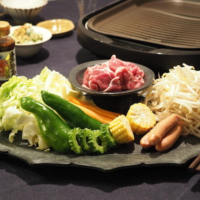 【覚書】7月18日に食べたもの　ジンギスカンとペッパーランチ風の夜ごはん