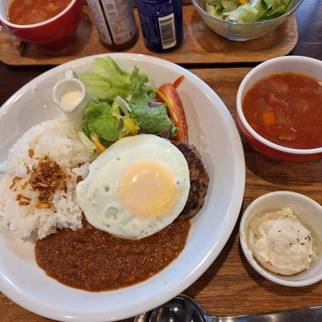 暖香でランチ　と株主優待到着　ザ・パック