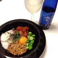 『澪』で乾杯レシピ！ネバネバばくだん小鉢