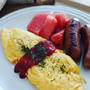 [朝ごはん大好き！] 御徒町自家製パン工房Panpa！Pan！と楕円形オムレツの朝食