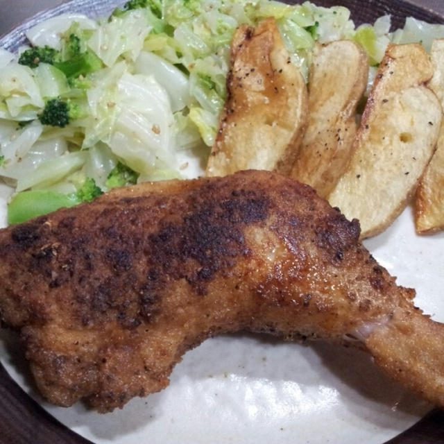 スパイシーフライドチキン