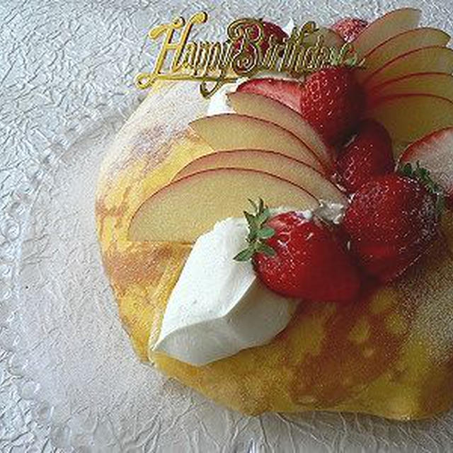 いちごのミルクレープ
