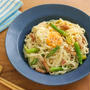 ＊【michill】10分で完成！めんつゆ＆豆乳で作る「アスパラのカルボナーラ風うどん」＊
