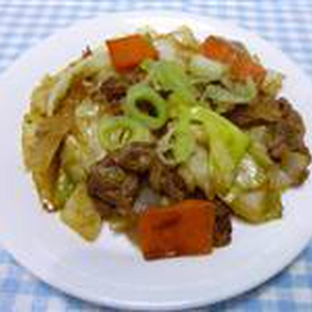 豚肉と野菜の炒め物☆