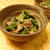 小松菜と鶏肉のきのこ和え