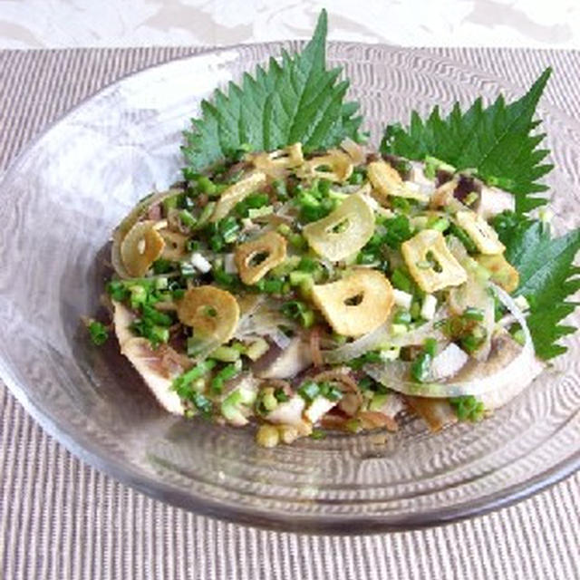 トップ10入り♪にんにくチップが香ばしい☆鰹のたたき【#初鰹　#おつまみ】
