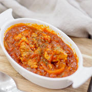 満足度大♡太らない！炒めるだけのバターチキントマトカレー！