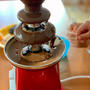 Chocolate Fountain Fondue Challenge (Easy Chocolate Syrup Recipe) | | Japanese Cooking Video