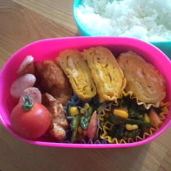 旦那弁当★むね肉の唐揚げ