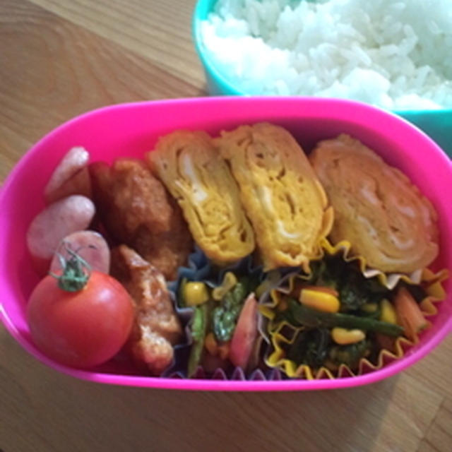 旦那弁当★むね肉の唐揚げ