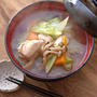 【白菜消費・汁物レシピ】野菜がたっぷり摂れる！鶏肉と白菜の具だくさん汁の作り方