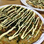 京君ママが焼いてくれたお好み焼き♪