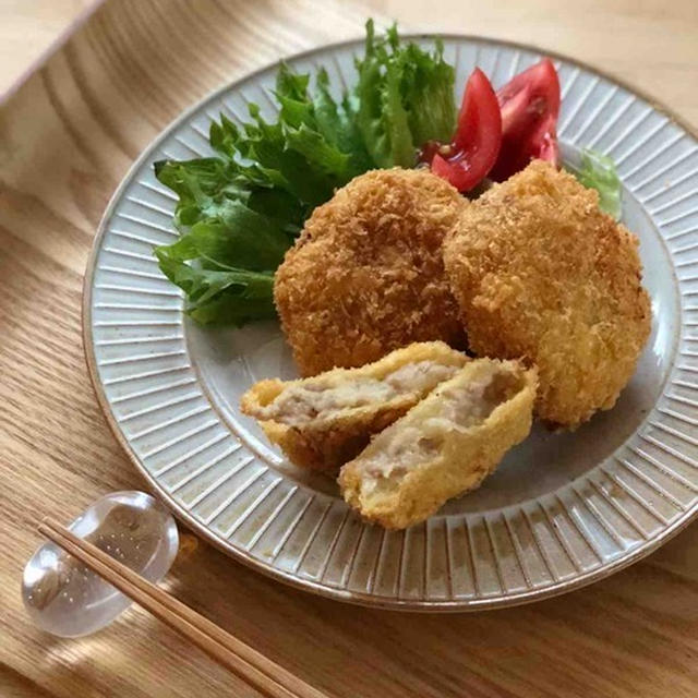 新ジャガで！何もつけなくて美味しい＊和風コロッケ