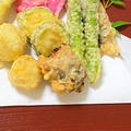 薬膳ってなぁに？今日は健康運の天ぷらがラッキー、アジの梅しそ巻きの天ぷらで薬膳！