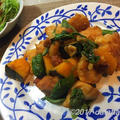 【レシピ】 鶏ムネ肉とカボチャのオイ味噌炒め ほっこり美味しいエスニック風炒め物