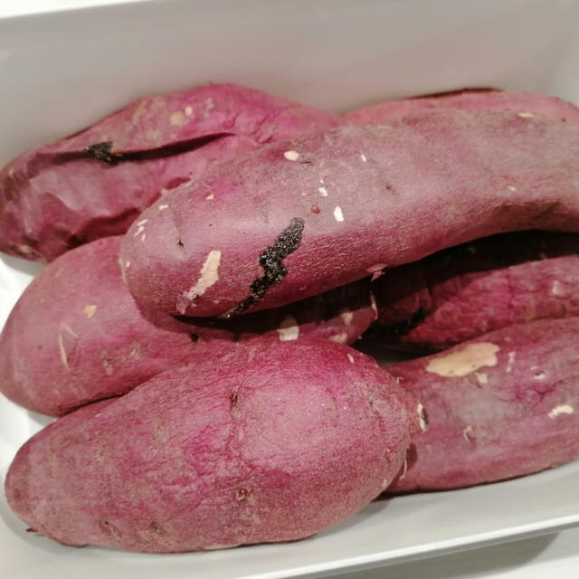 保守的な夫（笑）食べすぎ週末のリセットに！オーブンで絶品焼き芋♪