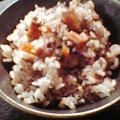 鮭とば炊きこみご飯　(キッチン　ラボ）