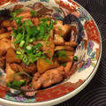 鶏肉とジャガイモのバター醤油炒め