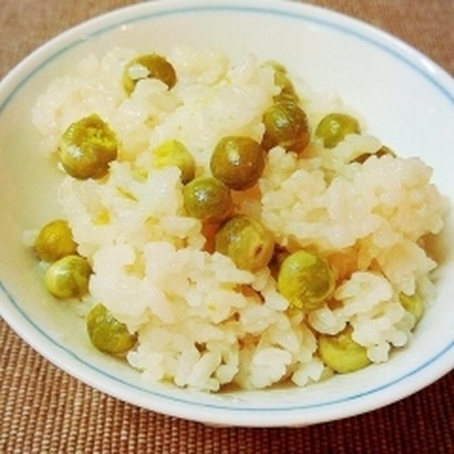 うすい豆のシンプル豆ごはん