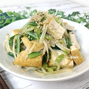 節約料理♪かぶともやしの中華炒め