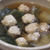 白菜と鶏だんごの小鍋