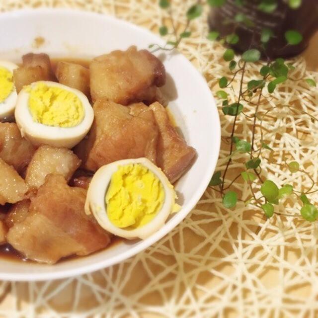 簡単・時短！炊飯器 de 豚の角煮 ◡̈♥︎