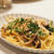 鯖の味噌煮としょうがのパスタ