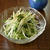 ごま油で食べやすく♪漬け物水菜の和え物