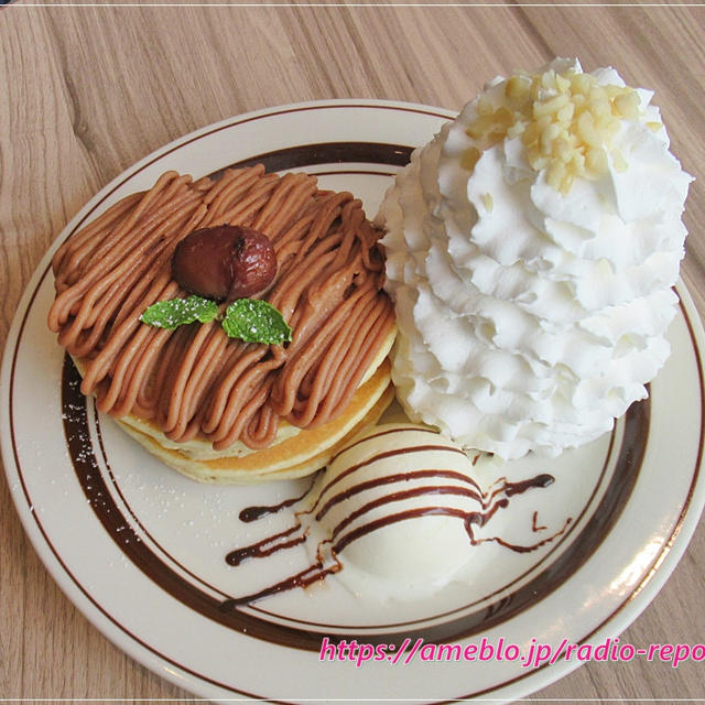 モンブランクリームパンケーキ Eggs N Things Coffee グランエミオ所沢店 By あっこ さん レシピブログ 料理ブログのレシピ満載