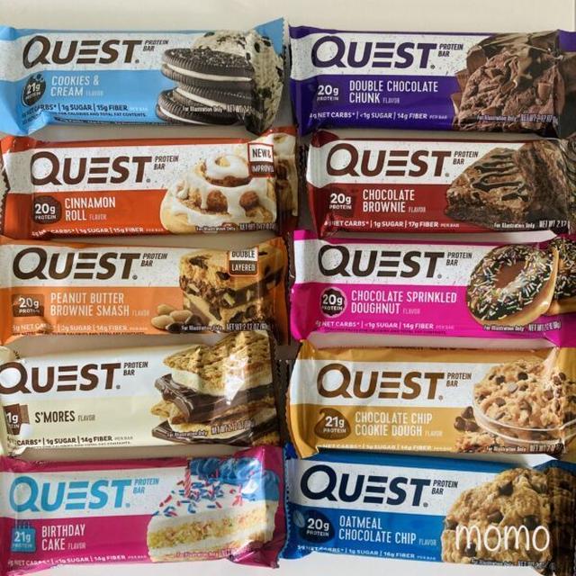 クエスト プロテインバーのフレーバーレビュー　QUEST Protein Bar