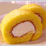 ロールケーキが焼けたよ！