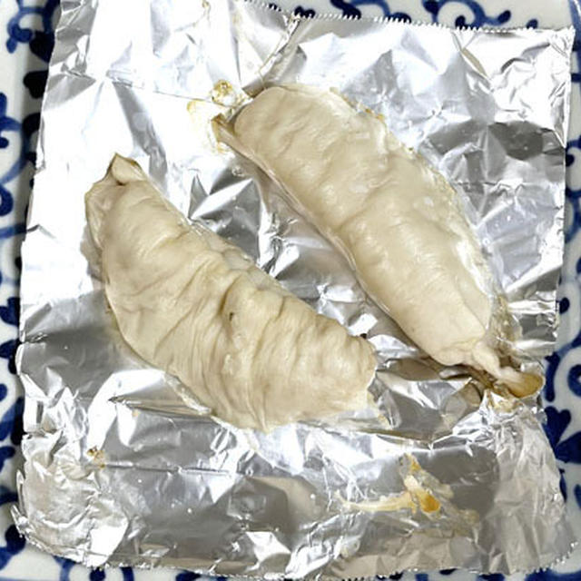 イサキの白子の塩焼き