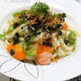 カリカリじゃこの焼きうどん　レシピ