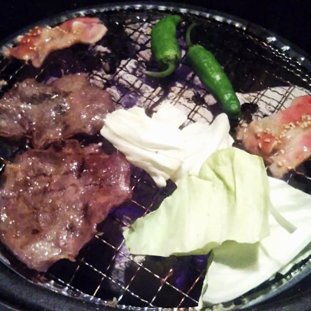 牛角☆梅しそ冷麺もデザートも