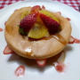 いちごのパンケーキ♪