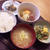 鮪たま納豆＆韓国風春雨と野菜の和え物
