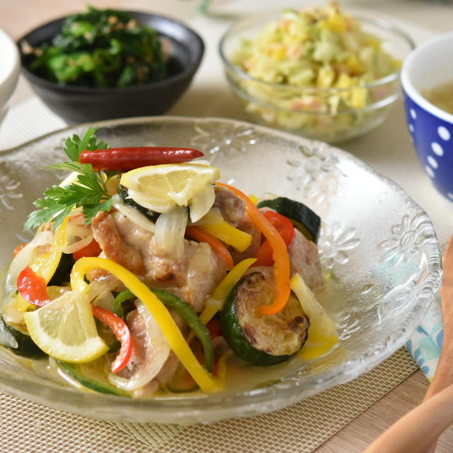 今日の晩ごはん　６月１８日　