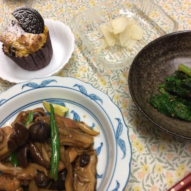 10月第4週の教室、きのこもおいしい
