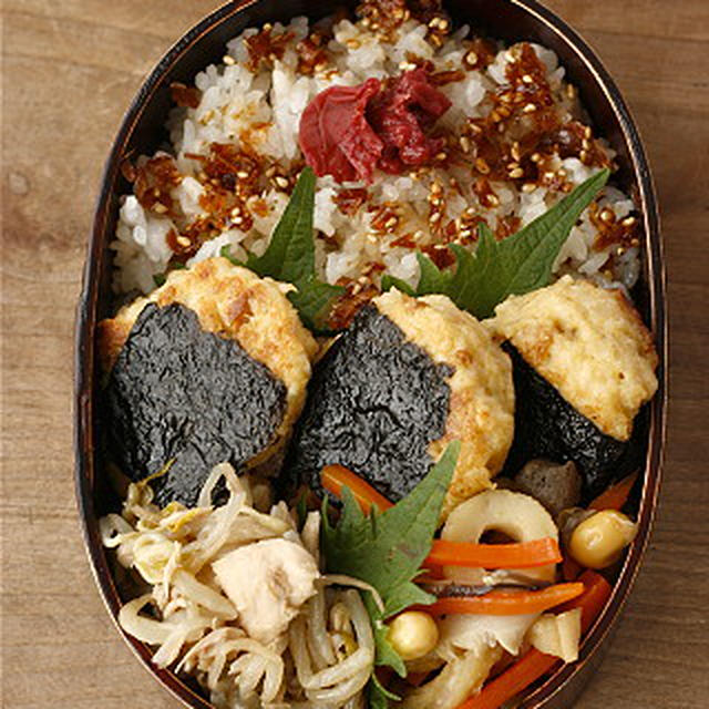■　卯の花つくねの磯辺焼き弁当　■