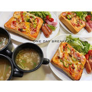 本日の朝ごぱん。