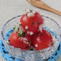 暖かくなってきた春にピッタリサラダ☆サルサ風ミニトマトのピリ辛サラダ