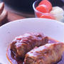 デミ缶で！焼きロールキャベツの煮込み