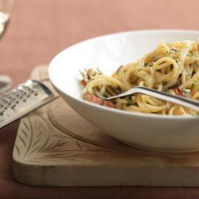 DMM英会話のApple先生とBBC recipe｢Spaghetti alla carbonara」を勉強しました♪