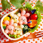 うさクマ稲荷弁当♡と、キャラ弁を崩さないコツ♫