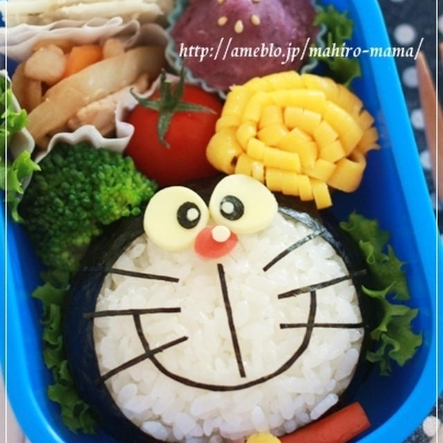 キャラ弁＊ドラえもん♪