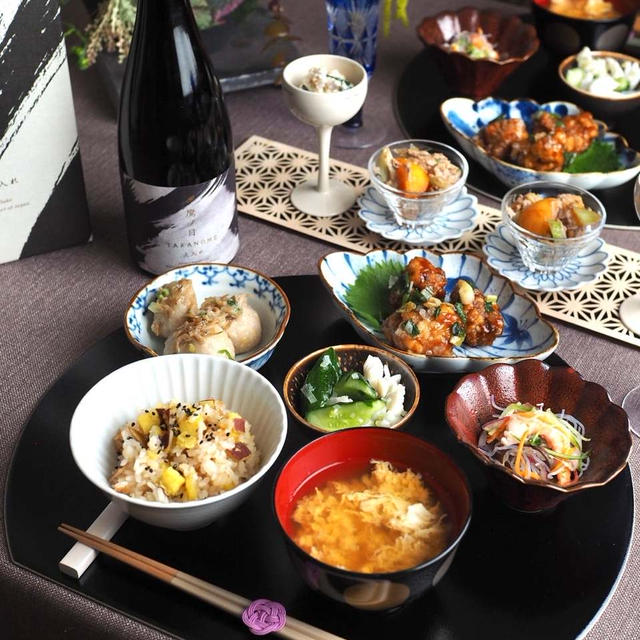 高級日本酒「鷹ノ目」と和食のおうちごはん♪