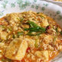 麻婆豆腐を作って♪