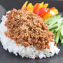中華風肉味噌ごはん