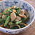 春菊と舞茸のごま和え